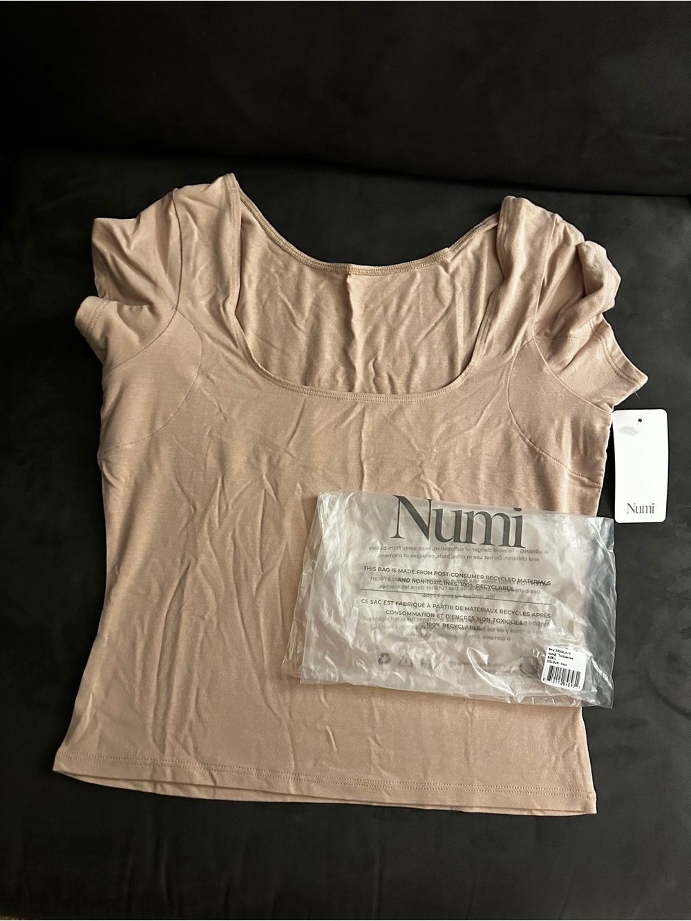 Numi the square neck cap sleeve undershirt